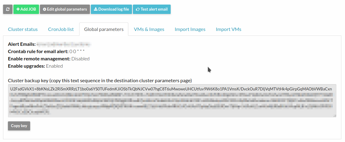 The NodeWeaver backup engine